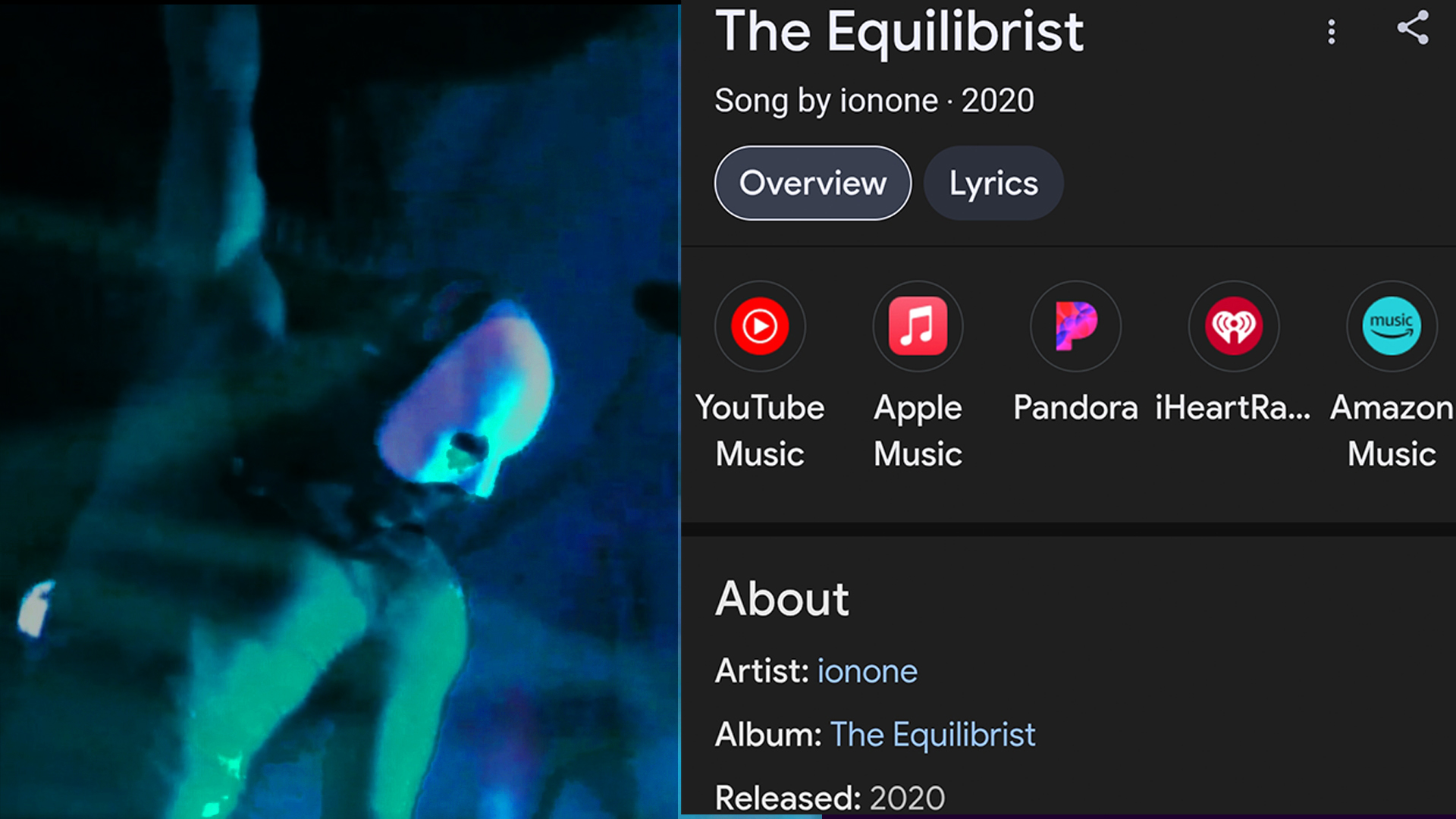 The Equilibrist by ionone Music on Google search